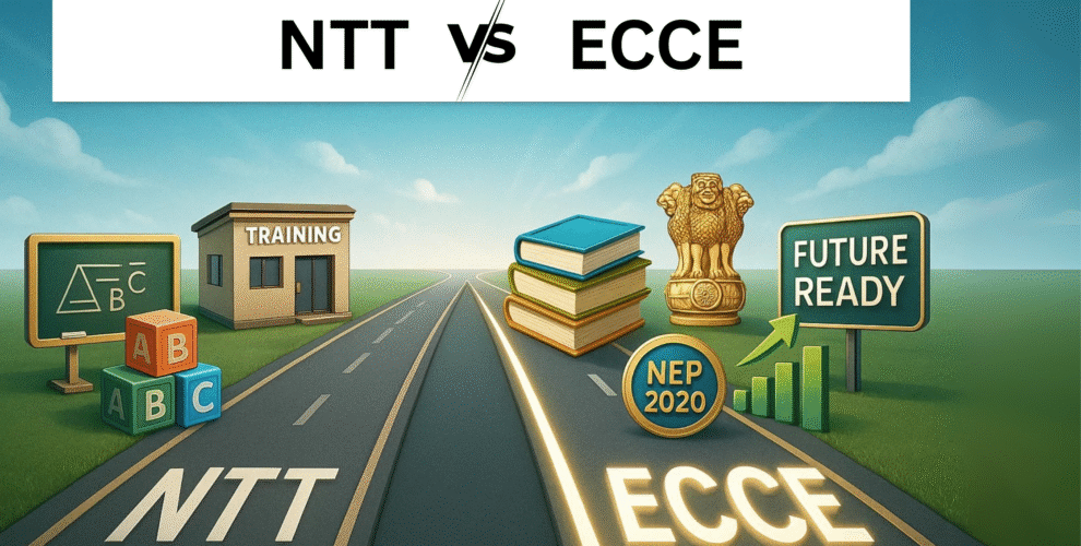 ECCE vs NTT || ecce course in udaipur