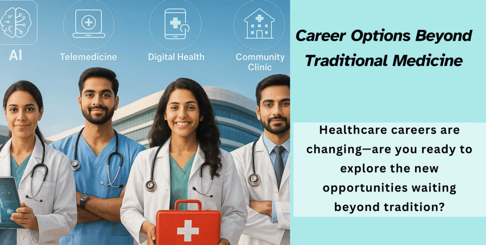 Career Options Beyond Traditional Medicine